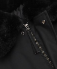 WEGO 【ユニセックス着用ITEM/MLサイズ展開】PU2WAYフライトブルゾン