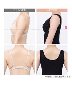 BRADELIS New York 【BRADELIS Me】 オールインワンエアリーブラキャミ ノンワイヤー 補正 ブラキャミ カップ付き ブラトップ