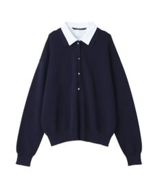 YECCA VECCA 2wayレイヤード風ポロニット