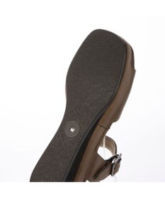 ing <ing>【WEB限定】ウエッジヒールレザーサンダル