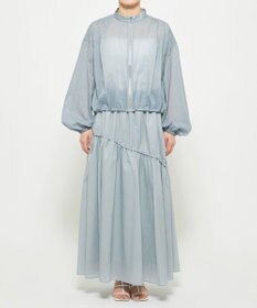 uncrave シアープルーフナイロン スタンドネックブルゾン