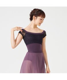 Chacott 【AKANE TAKADA】フレンチスリーブレオタード