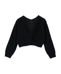 earth music&ecology ツイストデザインニット