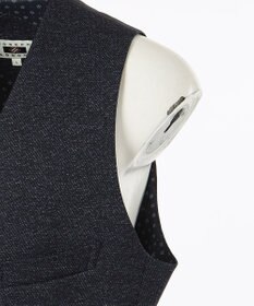 JOSEPH ABBOUD 【キングサイズ】ツィーディジャージー ベスト