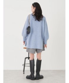 earth music&ecology ふわふわメランジチュニック