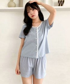 WEGO ワンカラーセットアップルームウェア