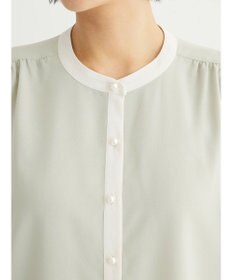 Green Parks ・ＥＬＥＮＣＡＲＥ　ＤＵＥ　バイカラーブラウス