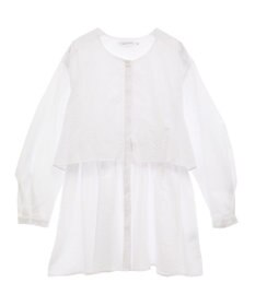 AMERICAN HOLIC サッカーティアードロングブラウス