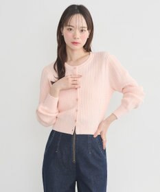 earth music&ecology ミニケーブルコンパクトカーディガン