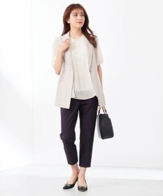 ANY SIS S 【洗える】エアリープリーツ ブラウス