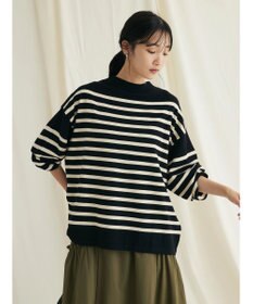 CRAFT STANDARD BOUTIQUE とてもちボーダーニットプルオーバー