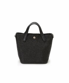 TOPKAPI 【Breath TOPKAPI】レザーハンドル ショルダー付き トート カゴバッグ