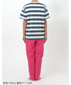 WACOAL ワコール_リラックス＆スリープ パジャマ 4分袖 長ズボン 綿100%(本体) PEANUTS スヌーピー レディース FDT155 /ワコール