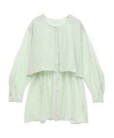 AMERICAN HOLIC サッカーティアードロングブラウス