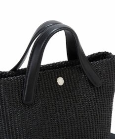 TOPKAPI 【Breath TOPKAPI】レザーハンドル ショルダー付き トート カゴバッグ