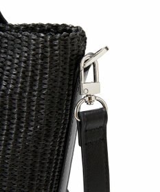 TOPKAPI 【Breath TOPKAPI】レザーハンドル ショルダー付き トート カゴバッグ