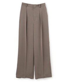 uncrave ライトダブルサテン ワイドパンツ