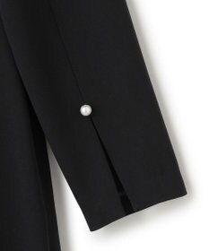 BEIGE， 【洗える】KALMIA / クルーネックIラインロングドレス