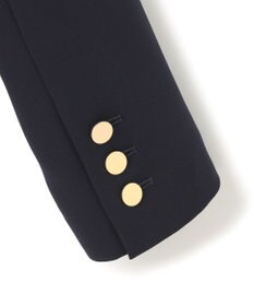 BEIGE， 【洗える・大人百花 春号掲載】JASMINE / ゴールドボタンダブルジャケット