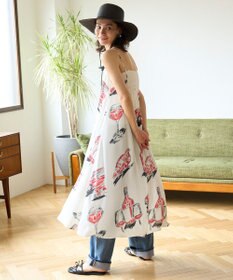 UNFILO 【Lee Izumida×UNFILO】プリント キャミワンピース