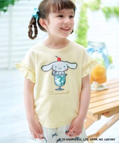 ANY KIDS 【any FAM ×サンリオキャラクターズ】ミラクルスパンコール Tシャツ