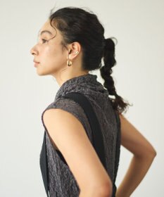 #Newans タートルネックレースブラウス