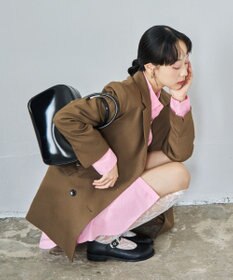 INTER-CHAUSSURES 【ANGEL ALARCON】オブリークトウストラップシューズ