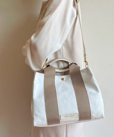 Hekhèr Le Style de Vie 新色追加【日本製 / 2WAY】PUコートコットンキャンバス トートバッグ medium