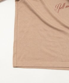 WEGO オフショルダークロスロゴトップ