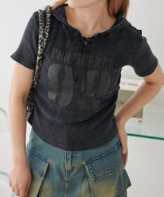 WEGO レースアップフードチビT