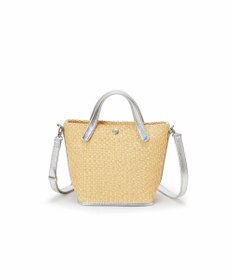 TOPKAPI 【Breath TOPKAPI】レザーハンドル ショルダー付き トート カゴバッグ