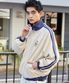 WEGO フェイクスウェードライントラックジャケット