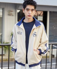 WEGO フェイクスウェードライントラックジャケット