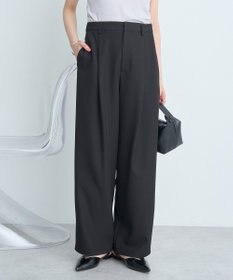 earth music&ecology タックストレートパンツ