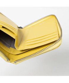 UNBILLION ペルケ perche / ドット型押しラウンドパームフィット財布