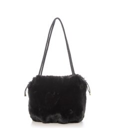 UNBILLION カシュカシュ cachecache / ロングハンドルエコファー巾着トート