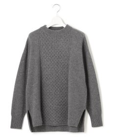 23区 【洗える】ウールカシミヤブレンド チュニック ニット