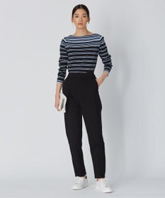 ICB 【洗える】 ハイブリッドボーダー ニットプルオーバー