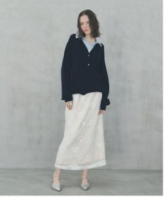 YECCA VECCA 2wayレイヤード風ポロニット