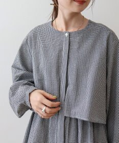 AMERICAN HOLIC サッカーティアードロングブラウス