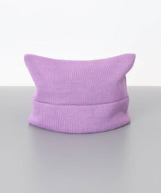 AURORA 【 ANNA SUI（アナ スイ）】マイメロディ&クロミ 刺しゅうブローチ付きネコ耳ニットワッチ