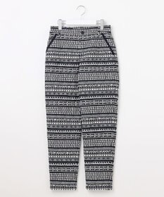 23区GOLF 【WOMEN】ノルディック柄 キルトパンツ