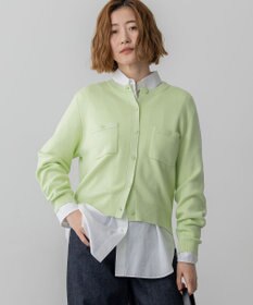 23区 L 【滝沢眞規子さん着用】コットンカシミヤ ポケット カーディガン