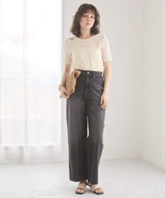 WEGO 【ANGIE VINTAGE】アシンメトリーカットアウトトップス
