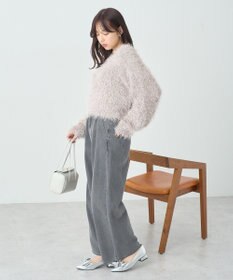 earth music&ecology きらきらフェザーニットプルオーバー