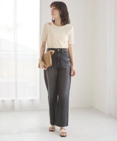 WEGO 【ANGIE VINTAGE】アシンメトリーカットアウトトップス