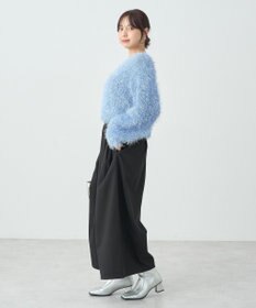 earth music&ecology きらきらフェザーニットプルオーバー