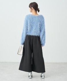 earth music&ecology きらきらフェザーニットプルオーバー