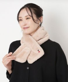 MOONBAT MACKINTOSH PHILOSOPHY(マッキントッシュ フィロソフィー）バッキンガムベア フェイクファー プチマフラー