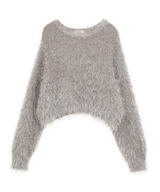 earth music&ecology きらきらフェザーニットプルオーバー